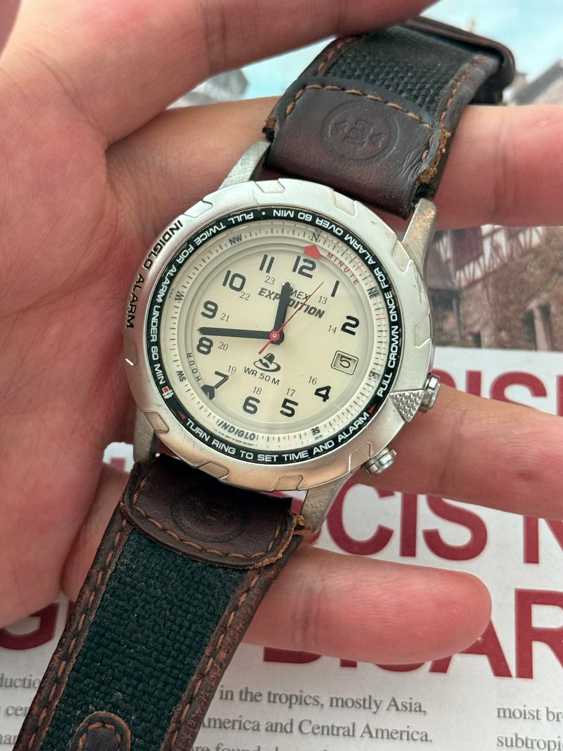 Timex 타이맥스 익스페디션 인디글로 아날로그 알람 상품이미지3