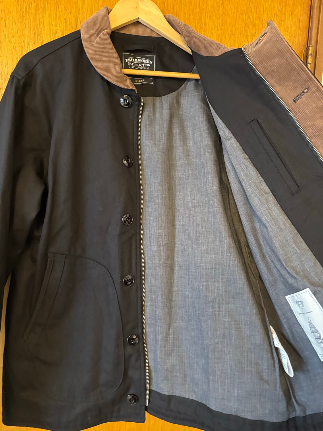 FRIZMWORKS 프리즘웍스 블랙 자켓 XL 상품이미지3