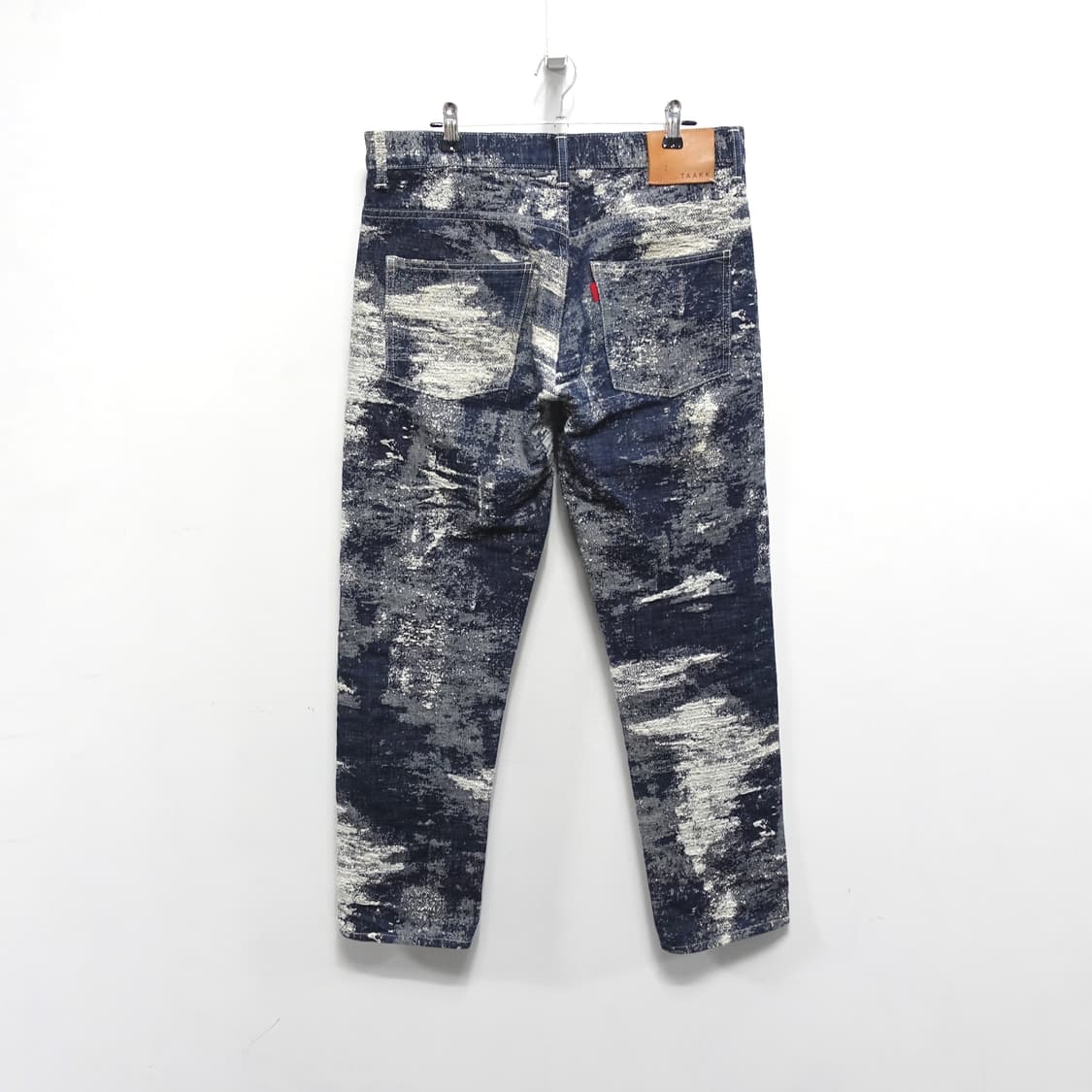 TAAKK 타크 자카드 직조 데님 팬츠 스트레이트핏 상품이미지4