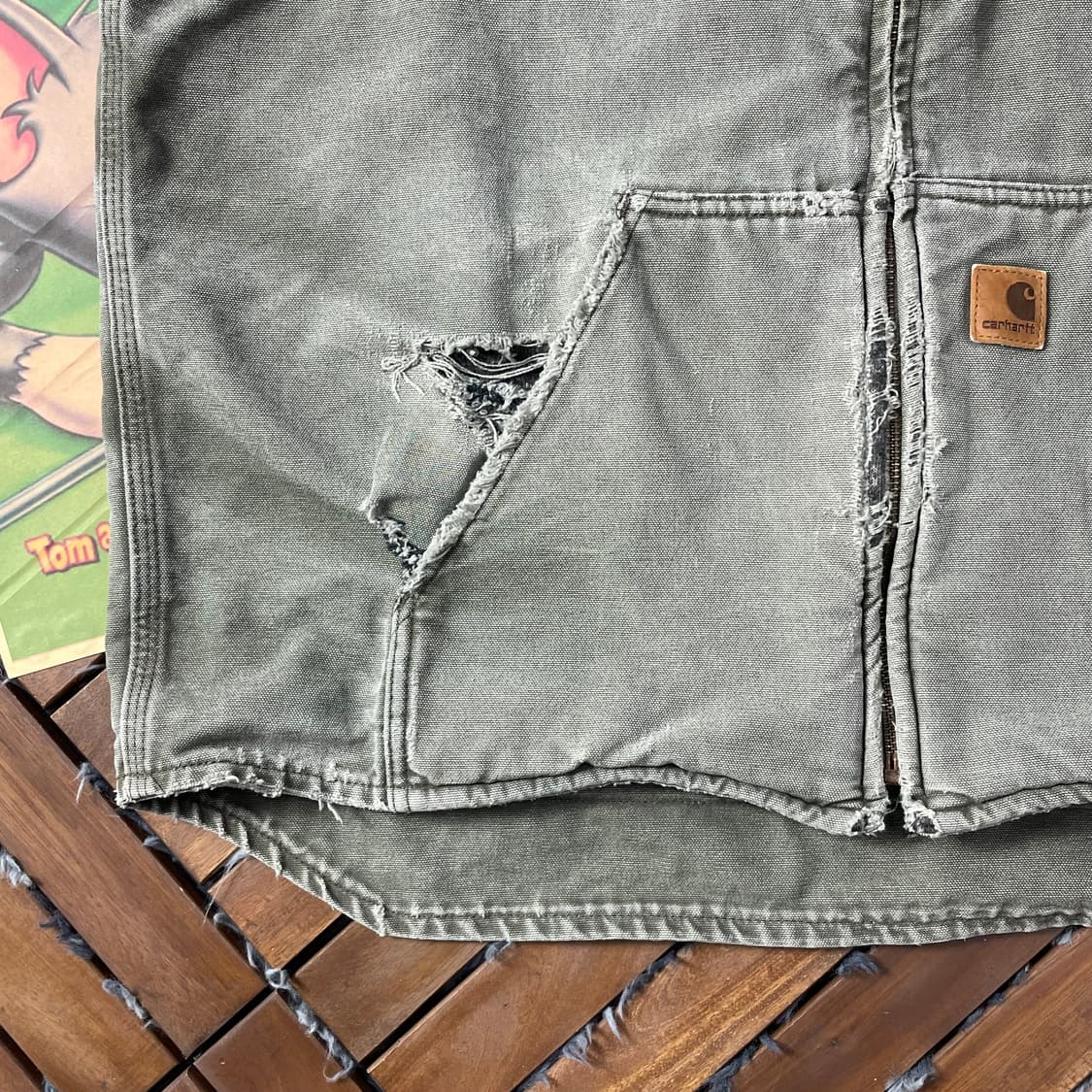 [XL]칼하트 V33 워크 덕 베스트 상품이미지5