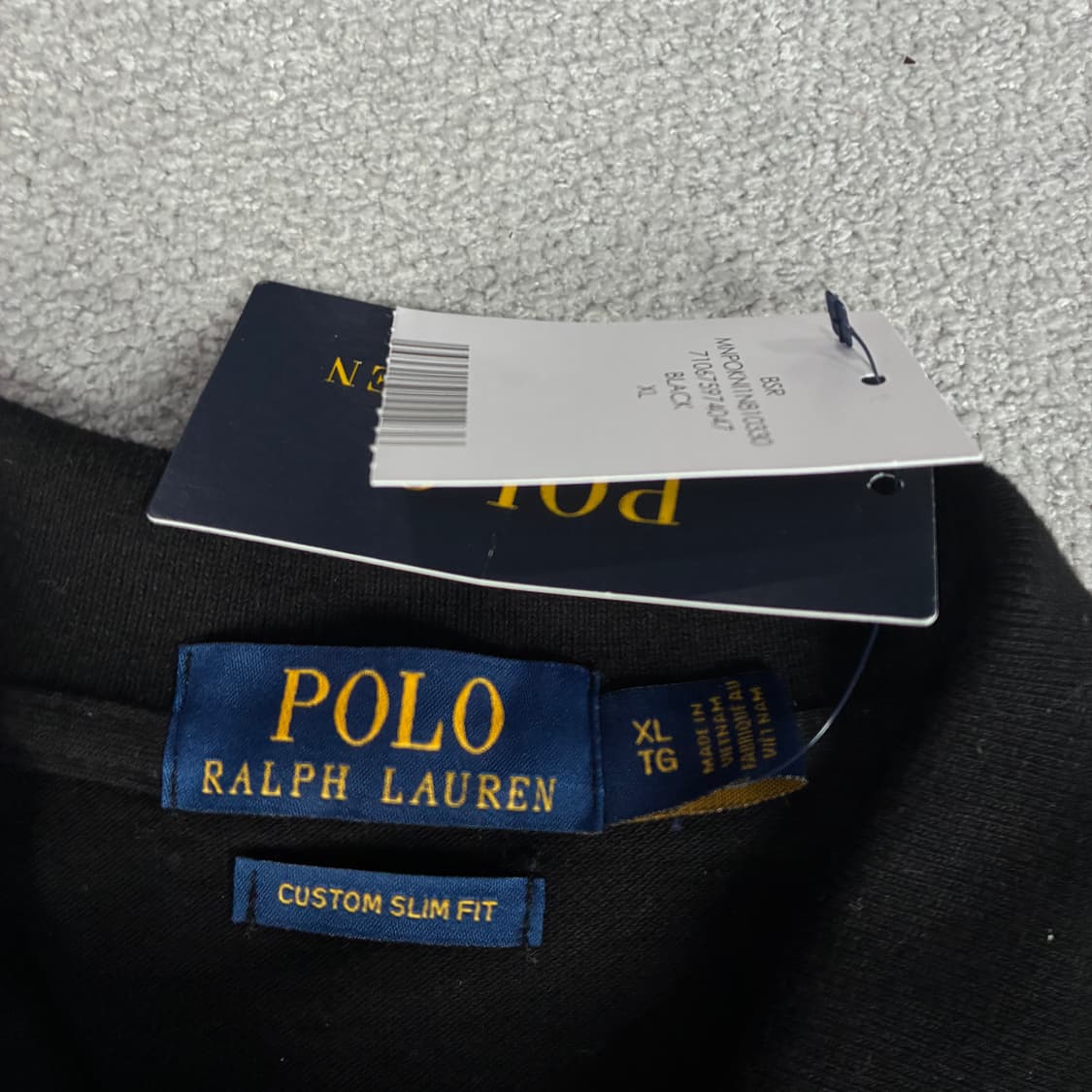 폴로 랄프로렌 블랙 카라 XL 상품이미지2