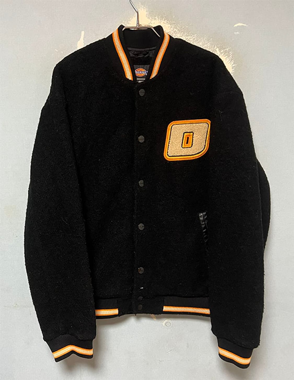 디키즈 남자 울 바시티자켓 블랙 안감누빔 캐주얼 XL 105 상품이미지1