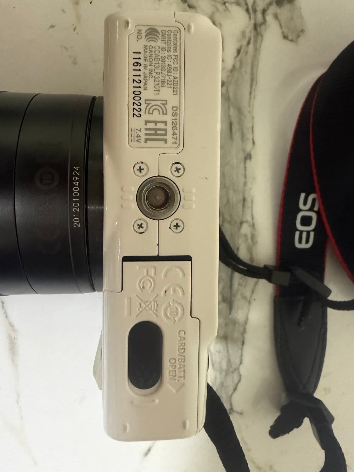 캐논 EOS M2 화이트 미러리스18~55렌즈(민트급) 상품이미지4