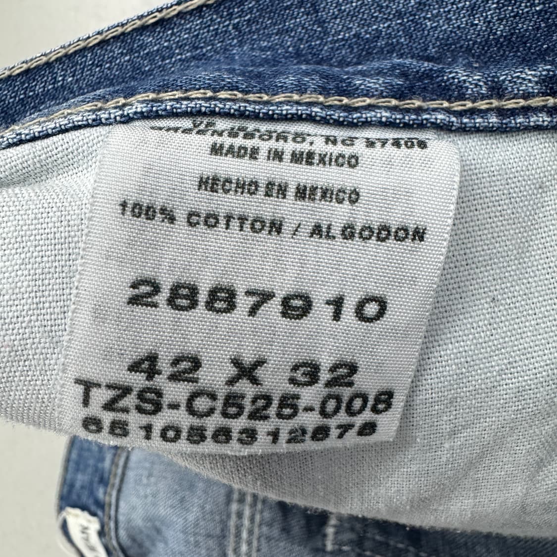 LEE 리 OG 카펜터 와이드 워크 데님팬츠 상품이미지8