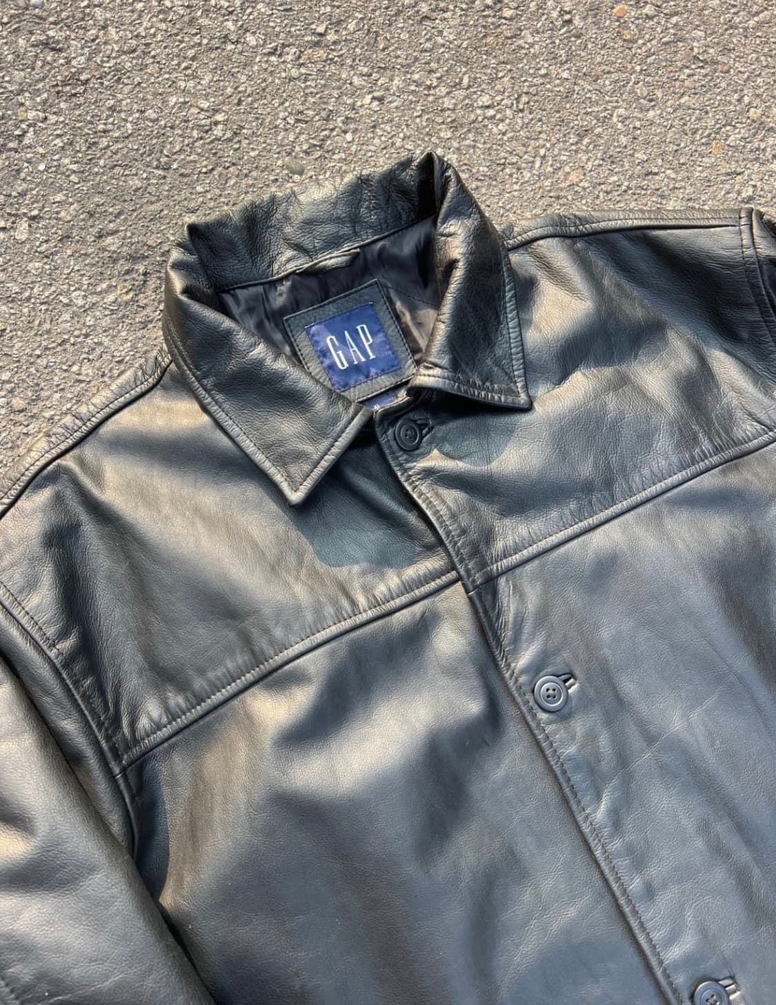 올드갭 레더카코트 xl 상태최상 상품이미지1