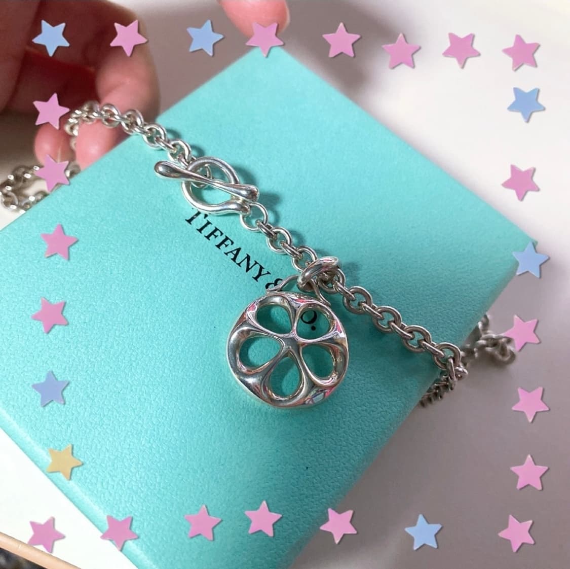 티파니앤코 한정판 데이지 토글 목걸이 상품이미지4