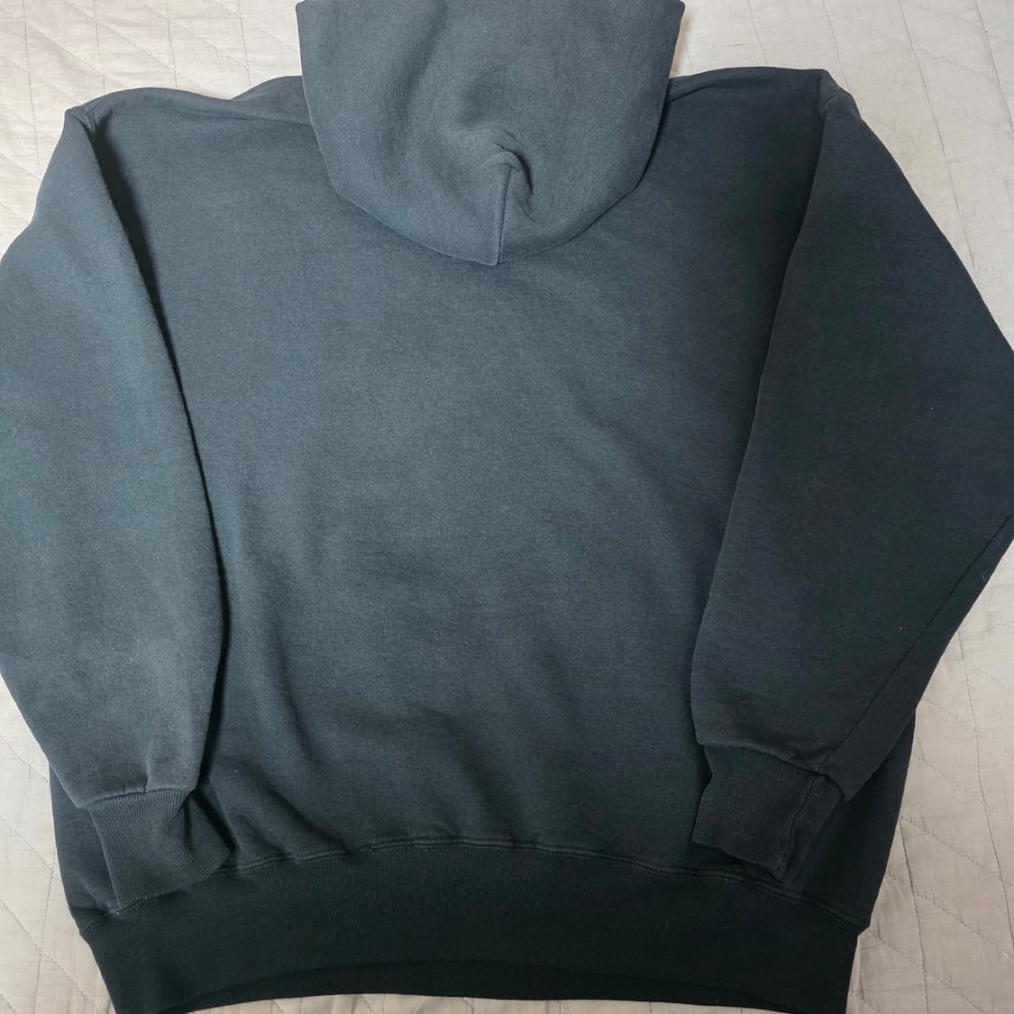 [XL] 90s 빈티지 러셀 애슬레틱 후드 후디 블랙 페이드 상품이미지3