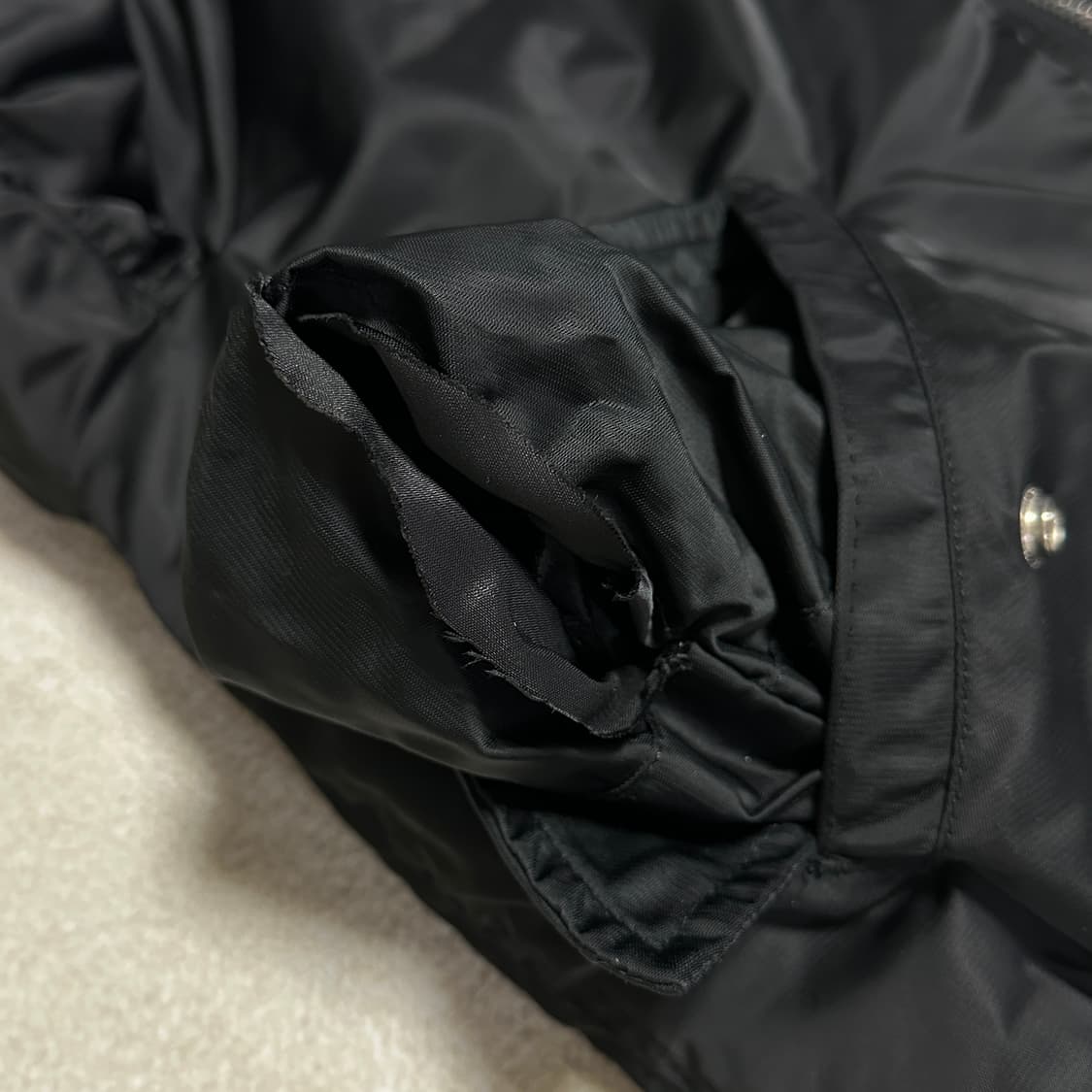 여성 크롭 항공점퍼 상품이미지6