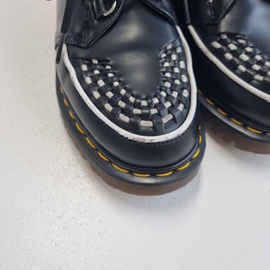 DR.MARTENS 닥터마틴 램지 클리퍼 블랙 - 220 (UK3) 상품이미지4