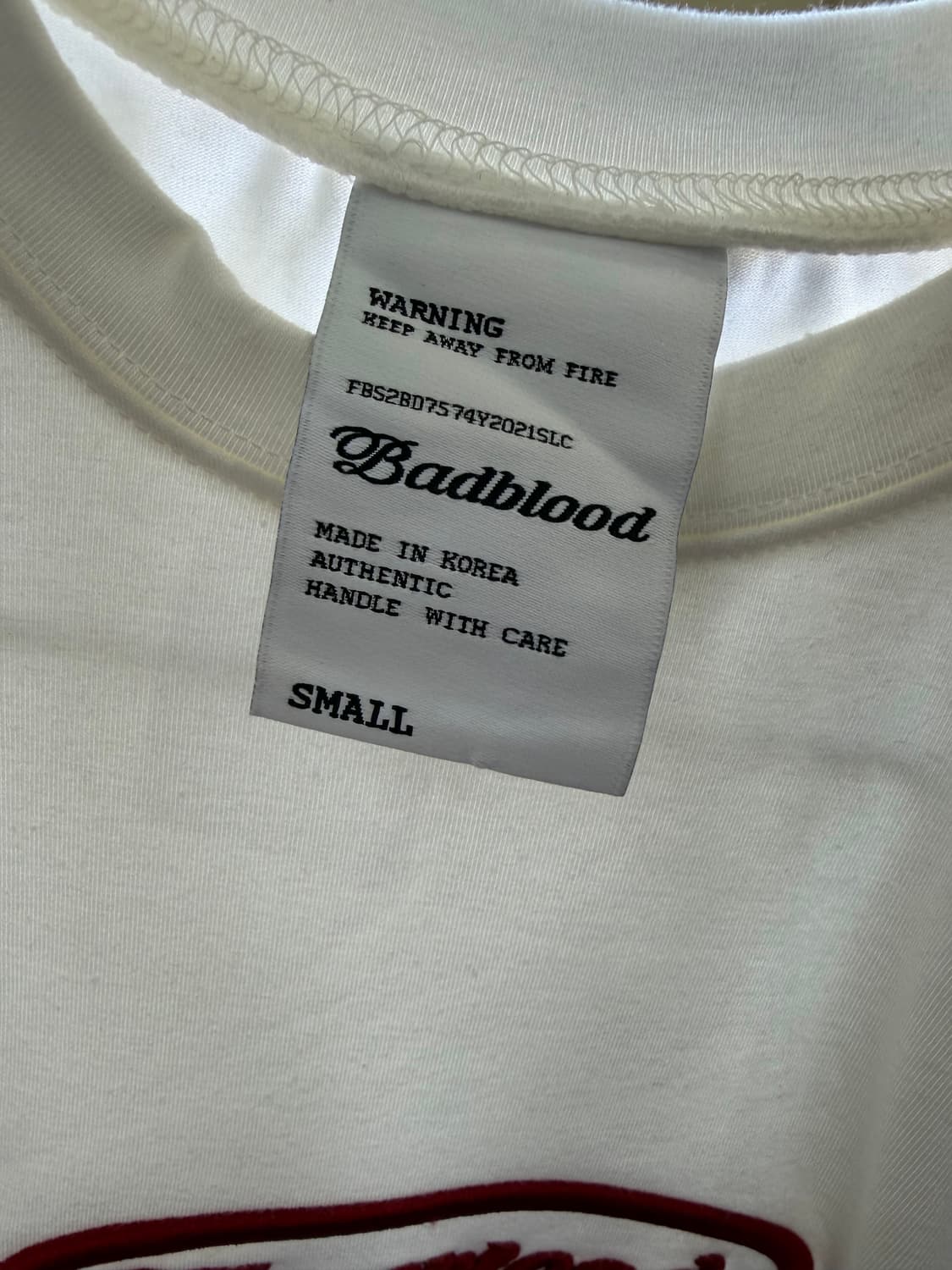 배드블러드 반팔 상품이미지3
