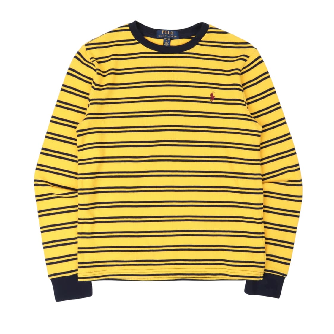폴로 랄프로렌 꿀벌 스트라이프 와플 롱슬리브 상품이미지1