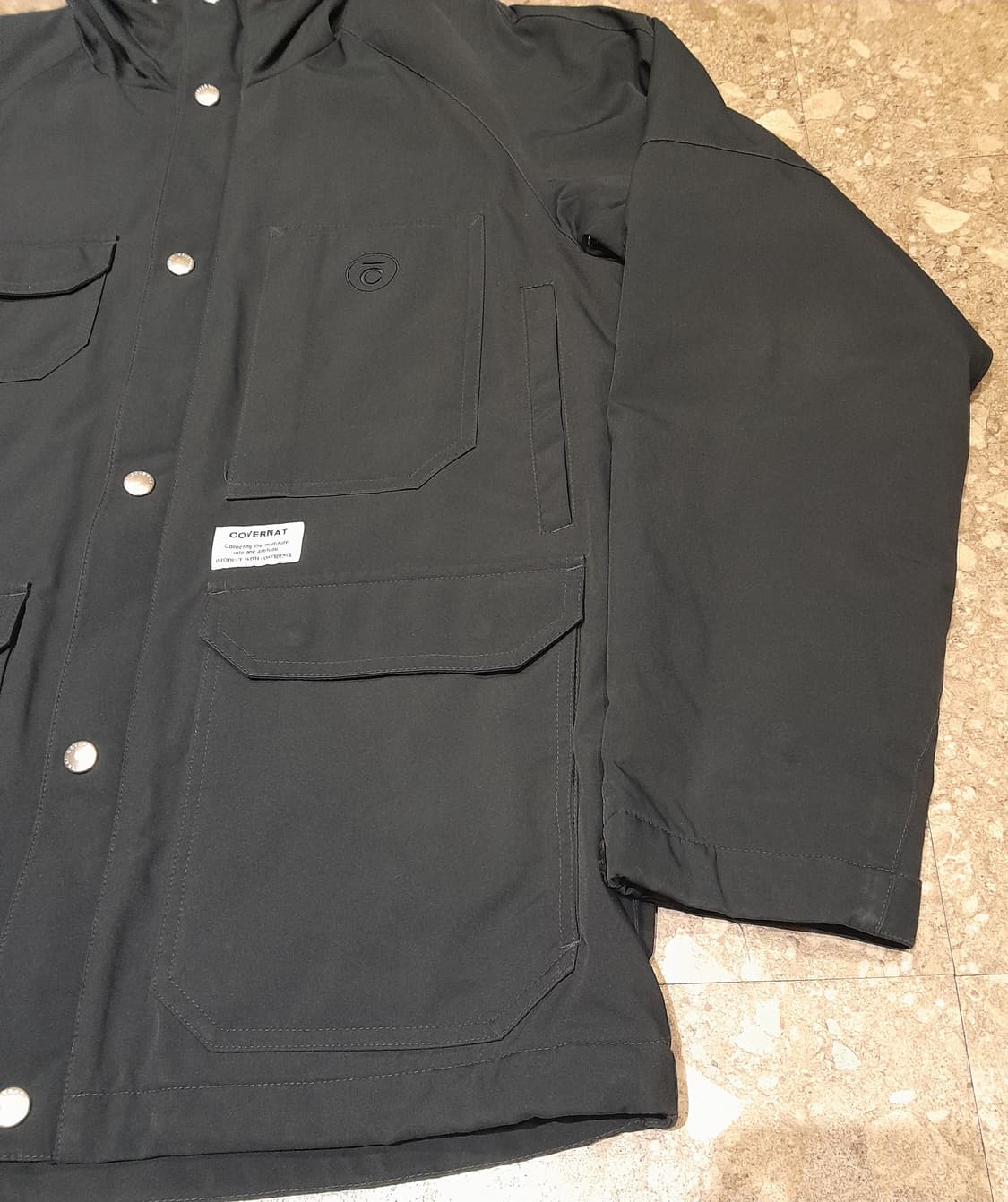 💥커버낫 후드 자켓 네이비 (M) 상품이미지7