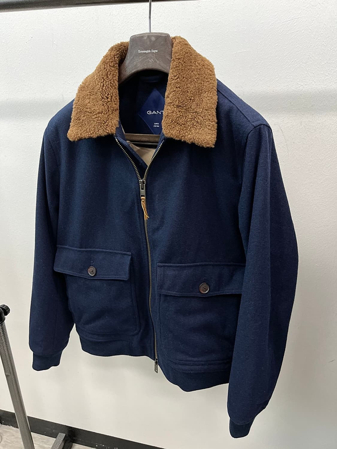 105) 간트 신형 양털 플라이트 자켓  상품이미지1