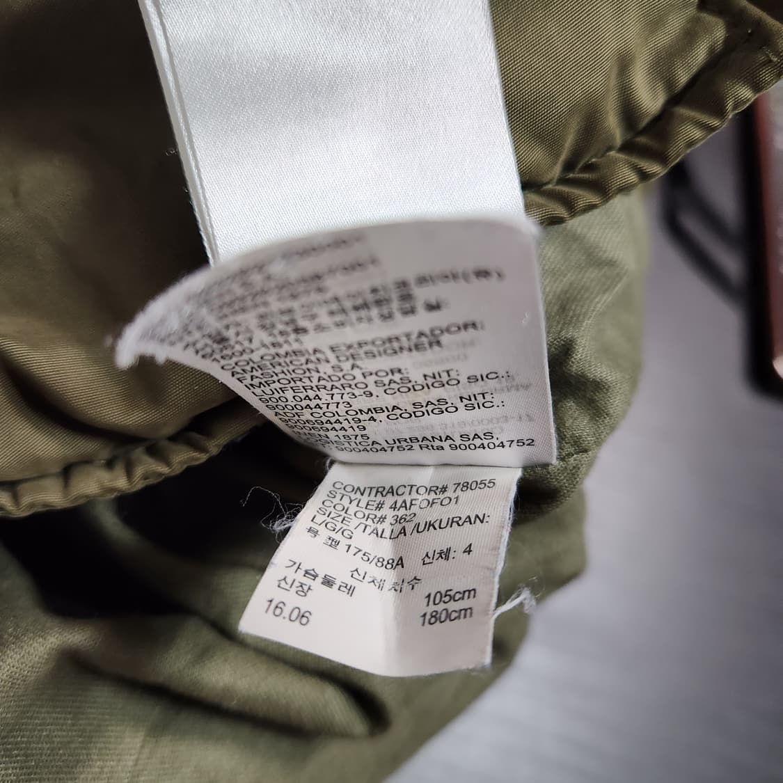 H574 [L] 캘빈클라인 진스 패딩 자켓 상품이미지7