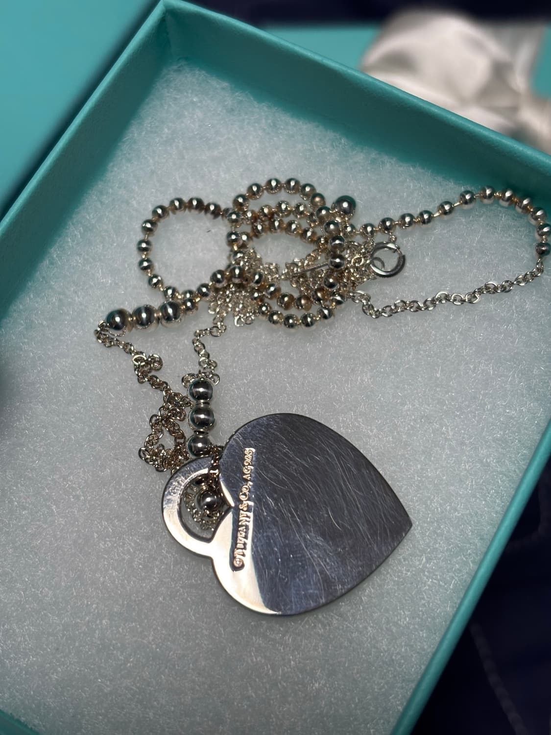 티파니 목걸이 상자, 리본, 포함 상품이미지3