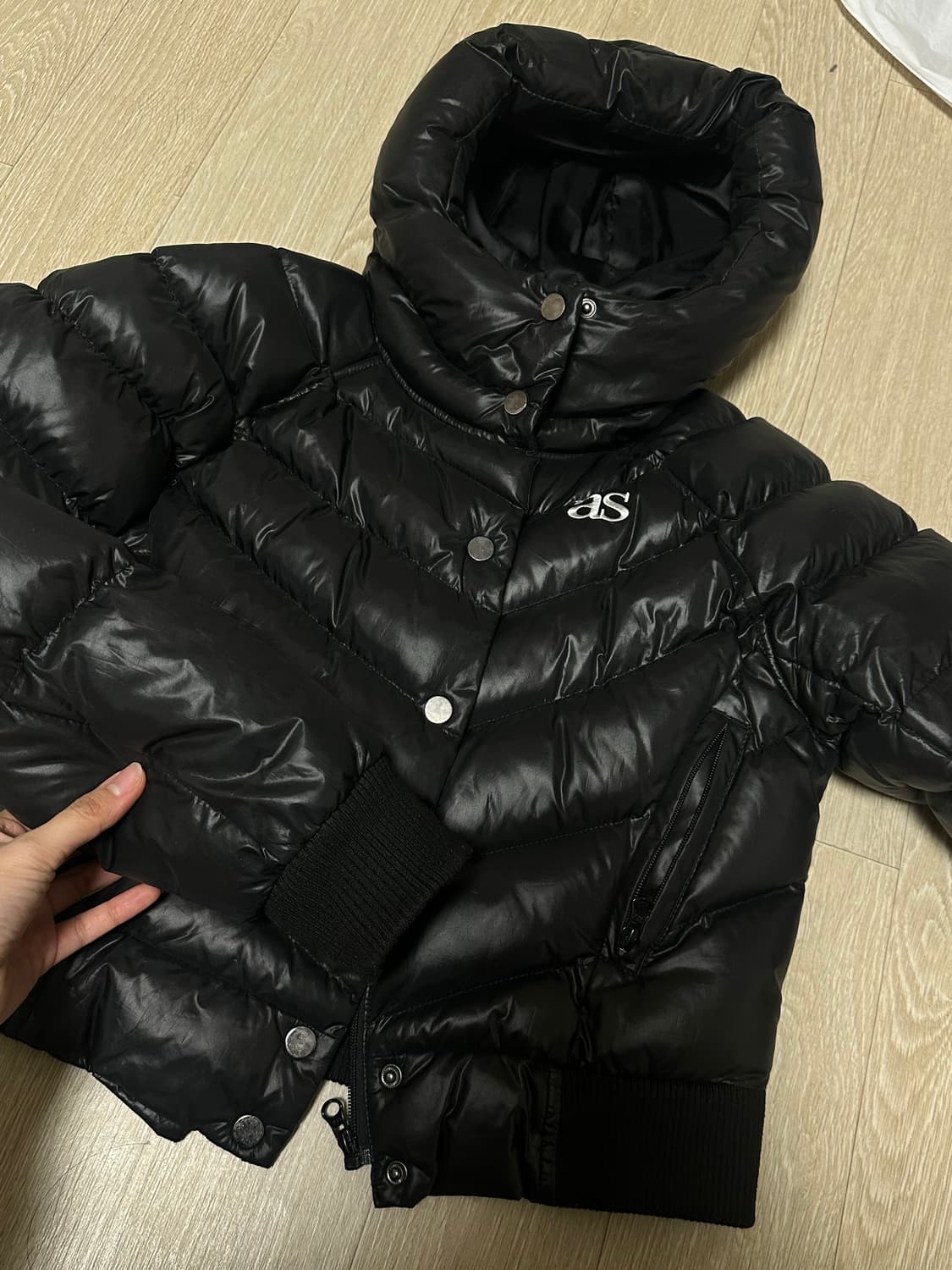 ason 크롭패딩 상품이미지3