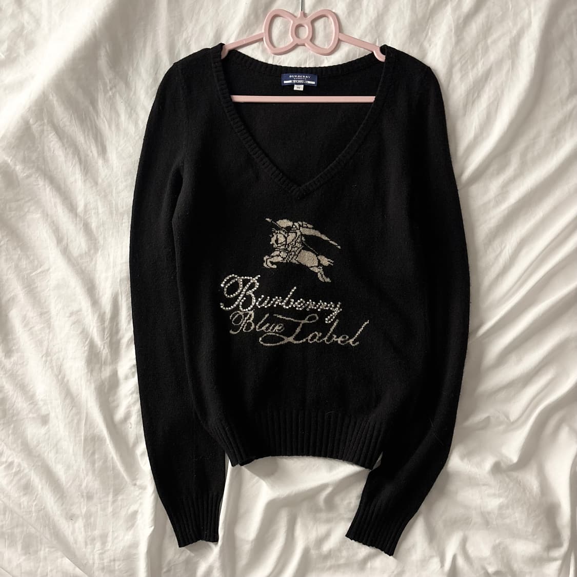 버버리 블루라벨 브이넥 니트 상품이미지2
