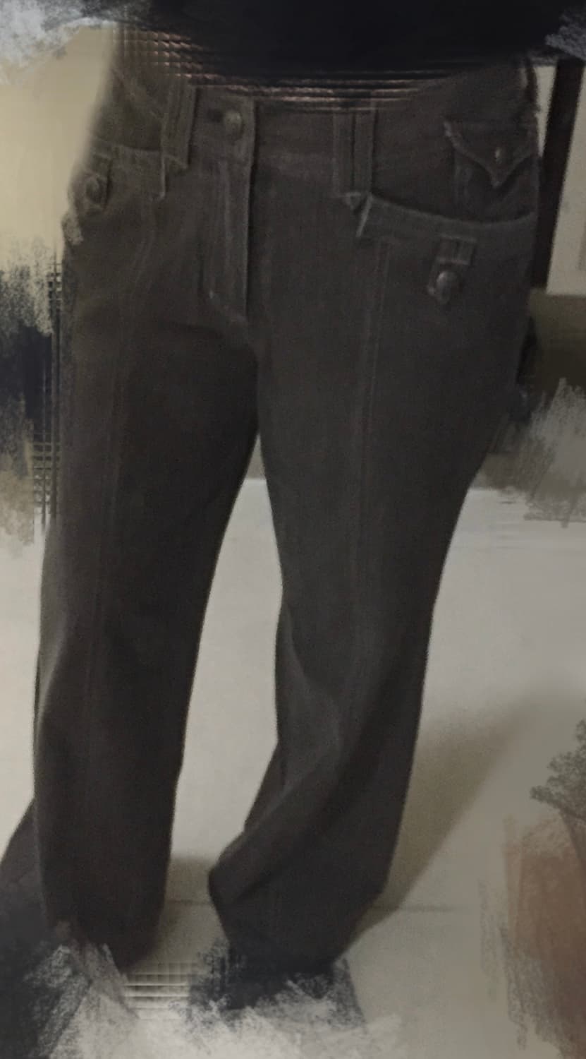 착샷O) 빈티지 바지 팬츠 상품이미지6