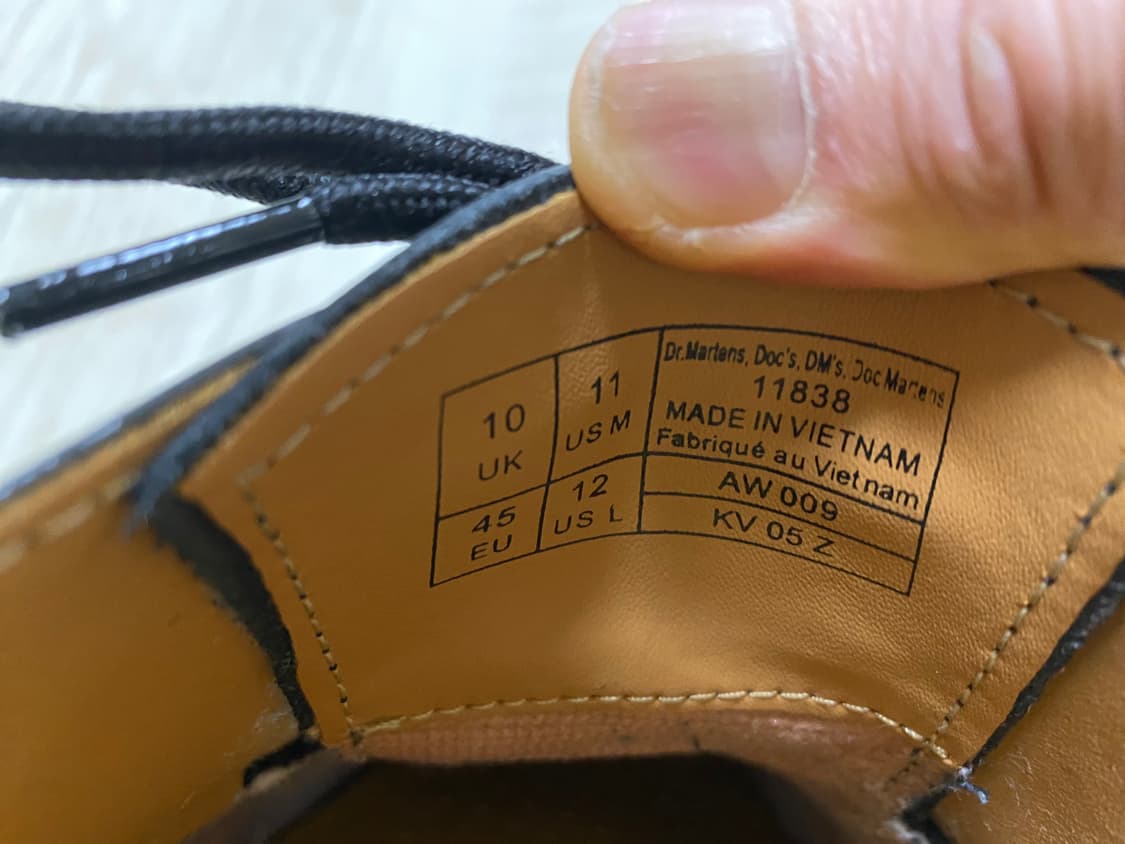 닥터마틴 1461 3홀 스무스 290 상품이미지7