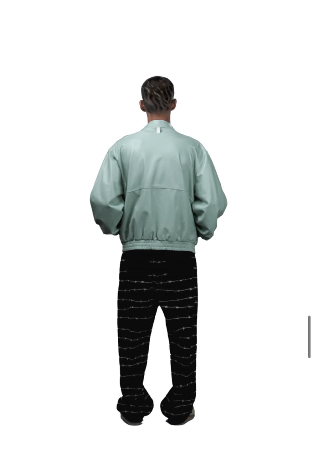 노매뉴얼 바지 W.F 데님 팬츠 철조망 상품이미지3