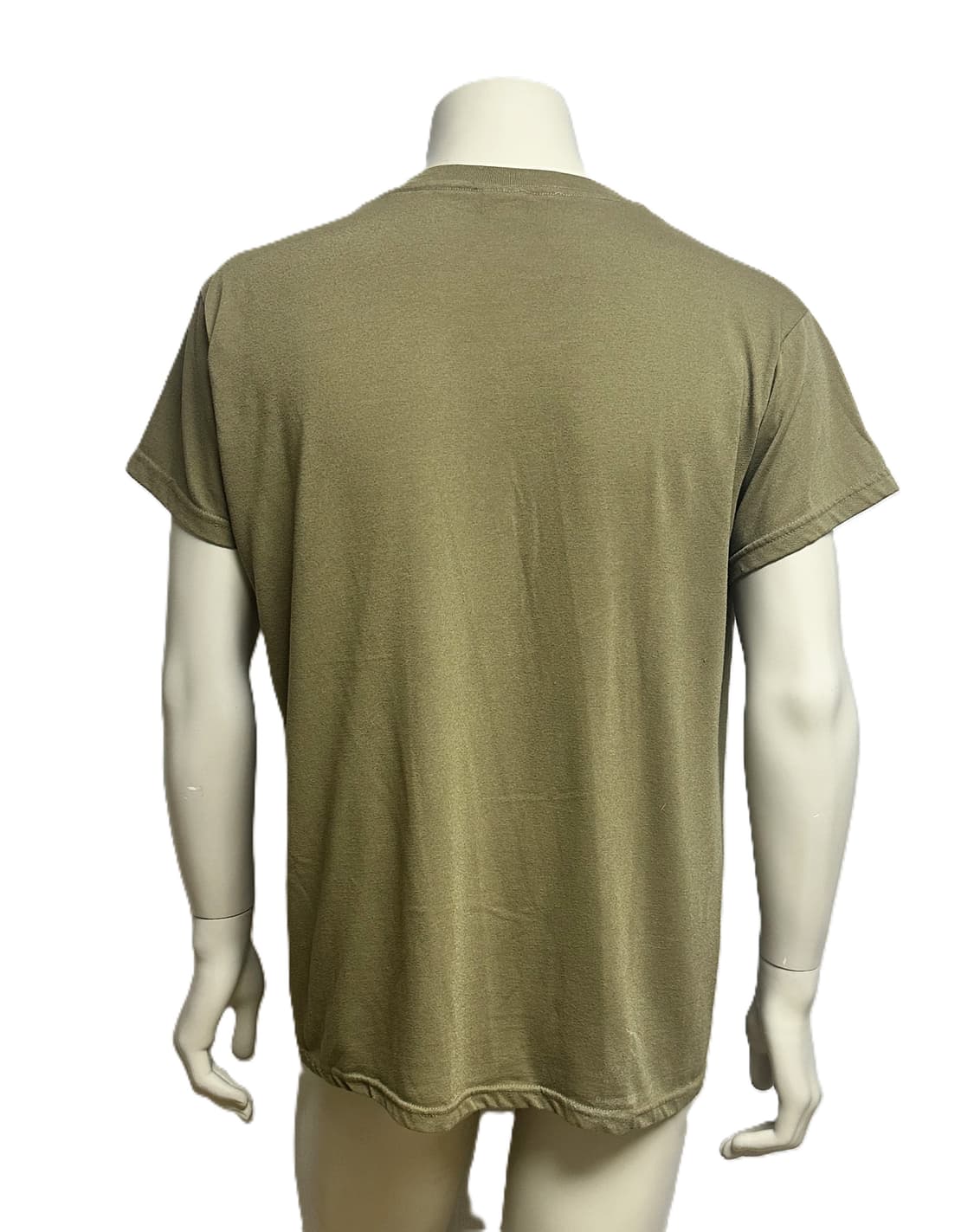 미군 카키색 라운드 반팔 티셔츠 (L) (18) (만원샵) 상품이미지4