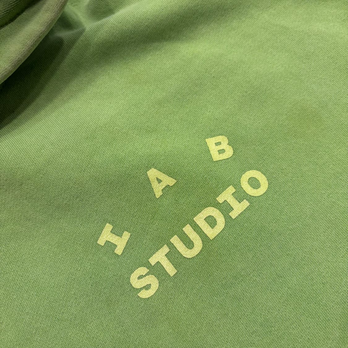 [M] 아이앱스튜디오 IAB Studio 애플 그린 후드티 B807 상품이미지6