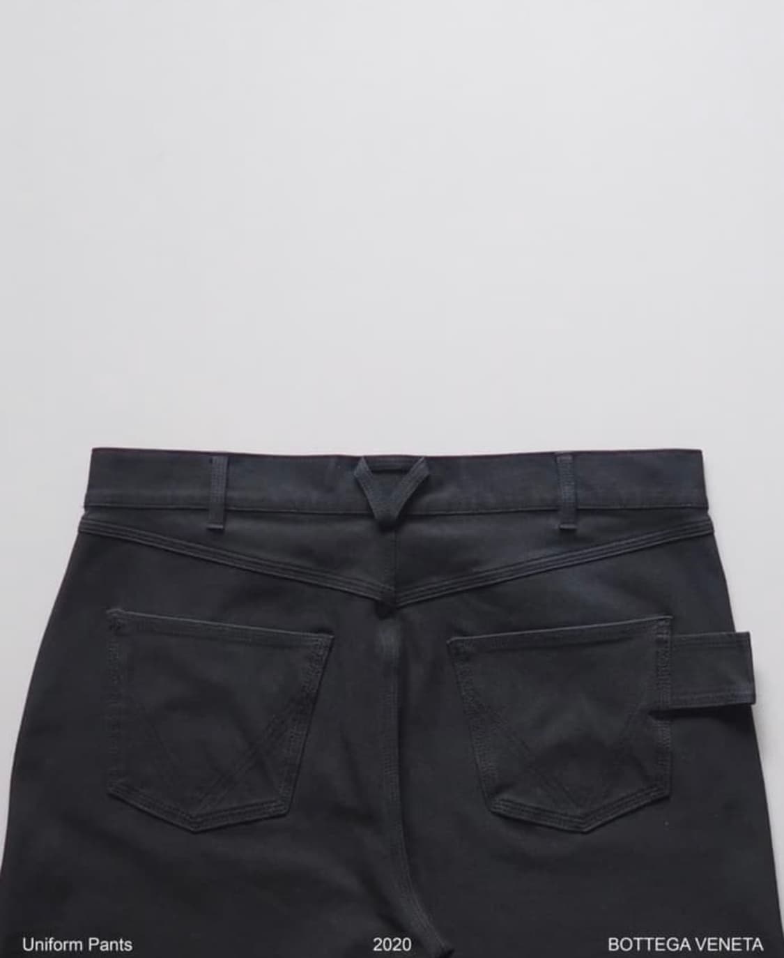 보테가 베네타 유니폼 몰스킨 팬츠 상품이미지4