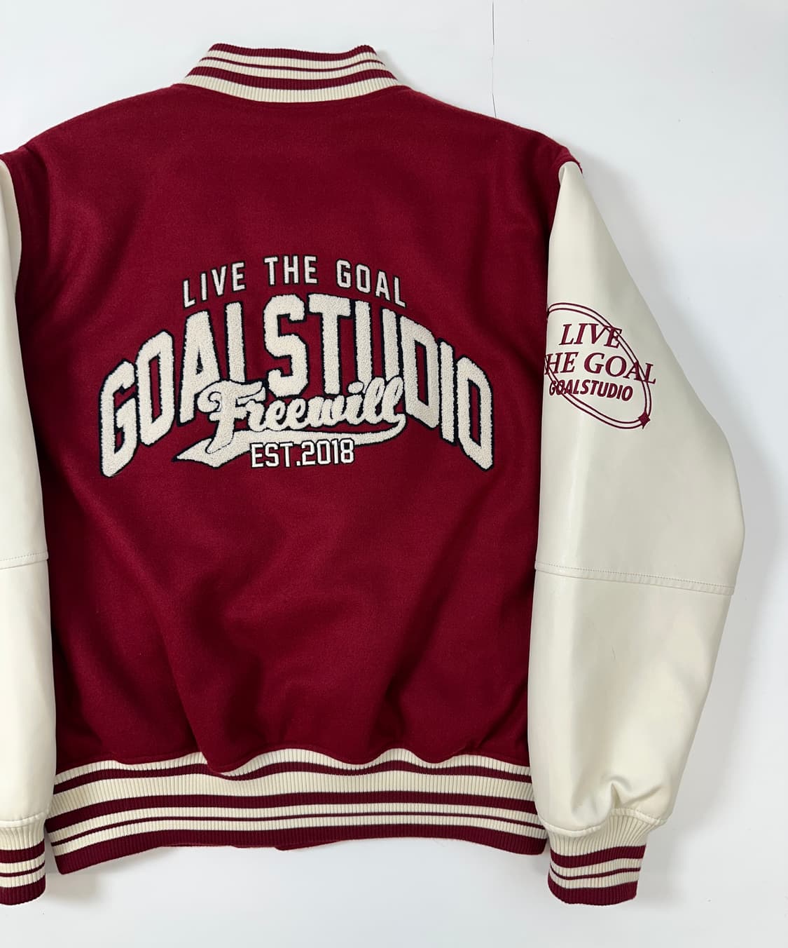 골스튜디오 풀패치 바시티자켓(누빔) 상품이미지2