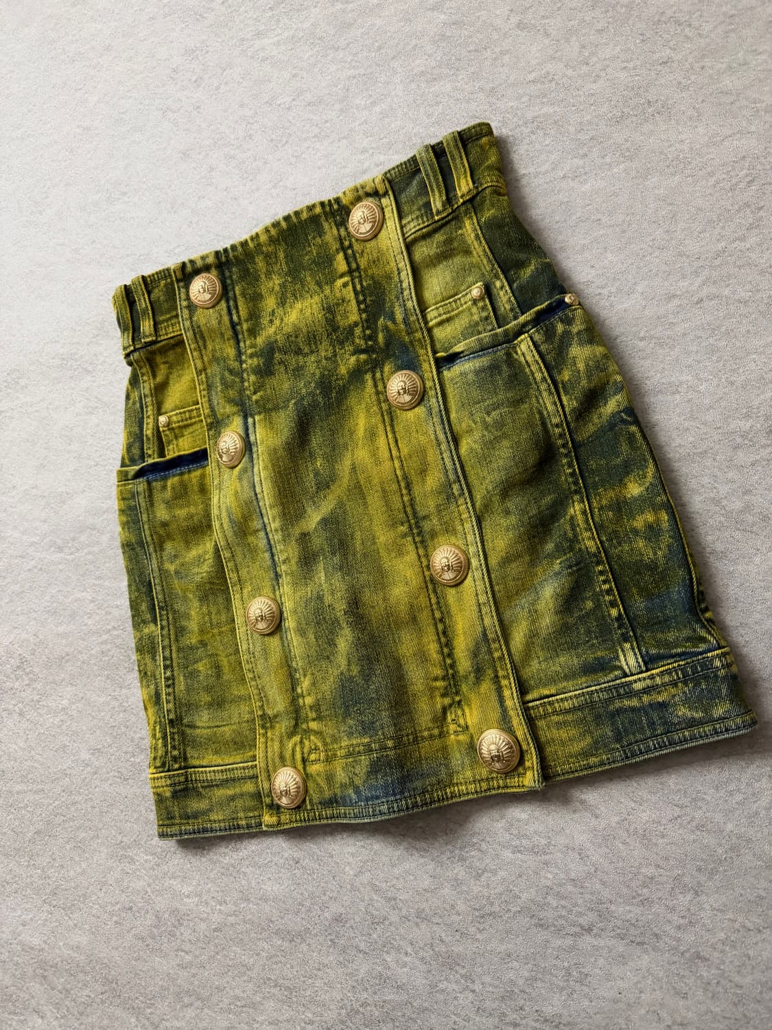 15SS 발망 데님 스커트  상품이미지5