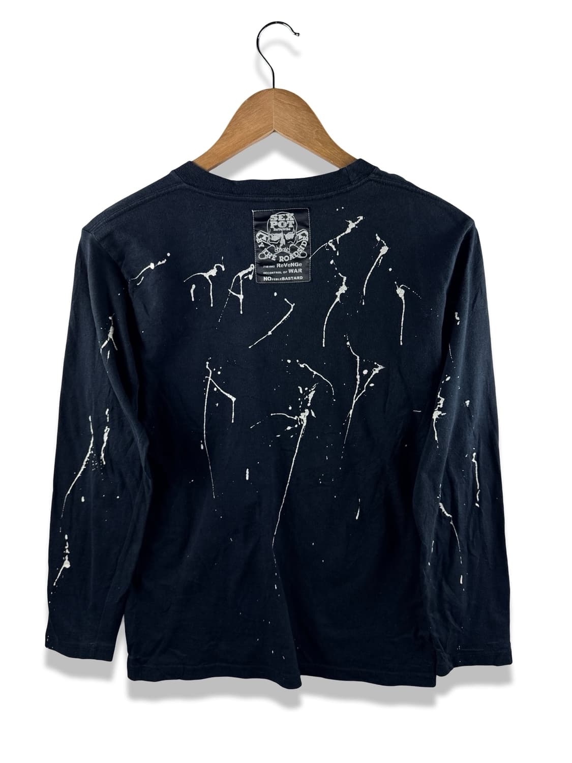 JPN SEX POT ReVeNGe 페인팅 스컬 롱슬리브 1950 상품이미지2