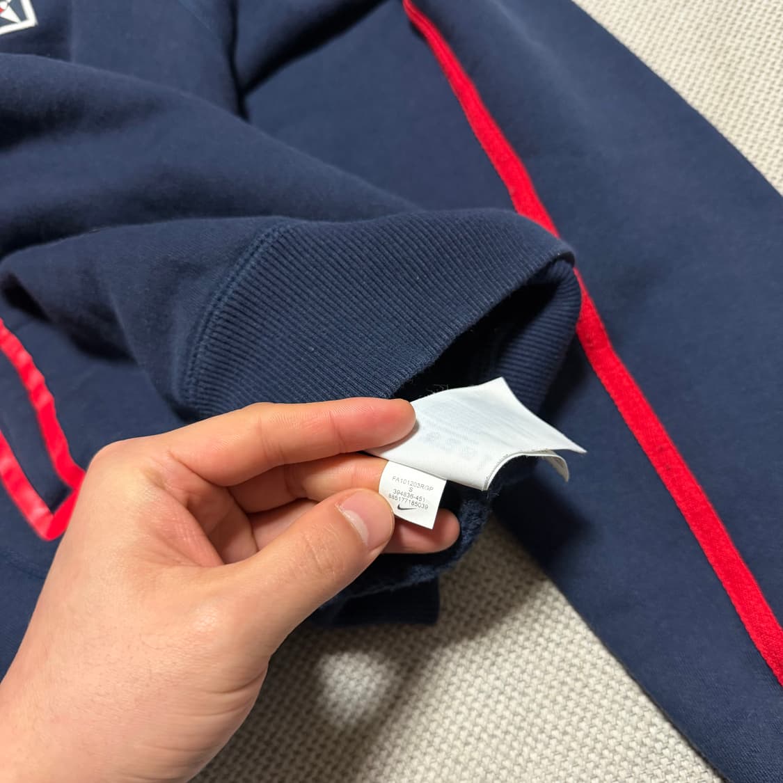 나이키 USA 농구팀 하프집업 기모 후드티 상품이미지5