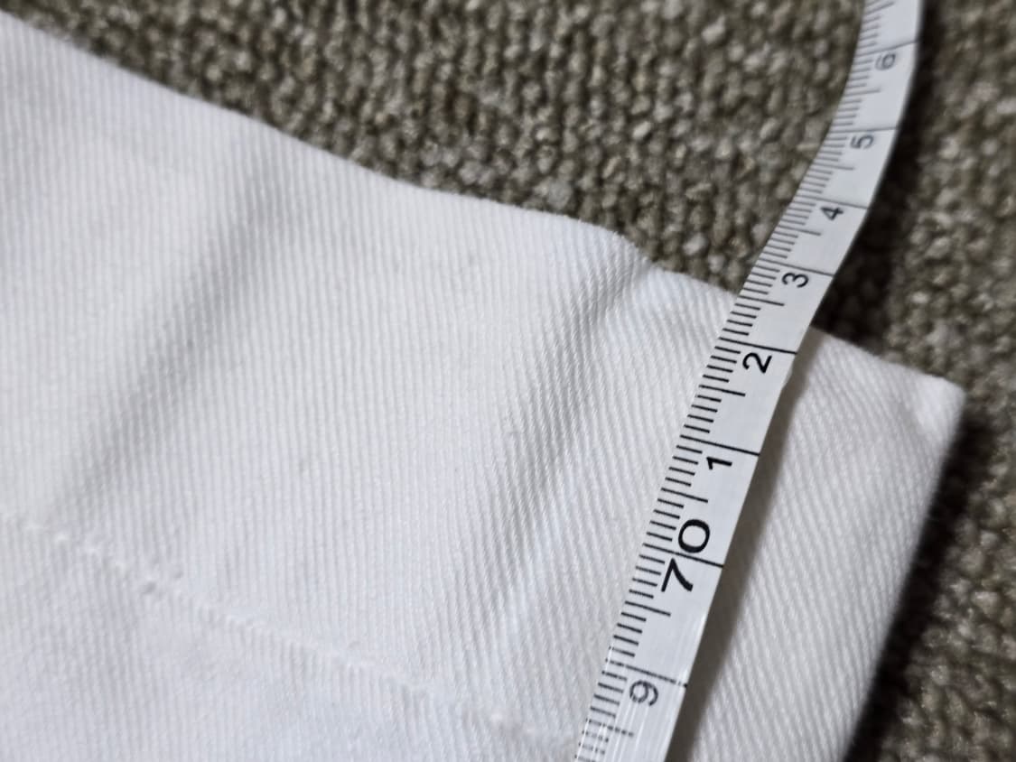 타임원클로딩 엣라코 워크팬츠 32 화이트 트라우저 부처프로덕츠 Timew 상품이미지8