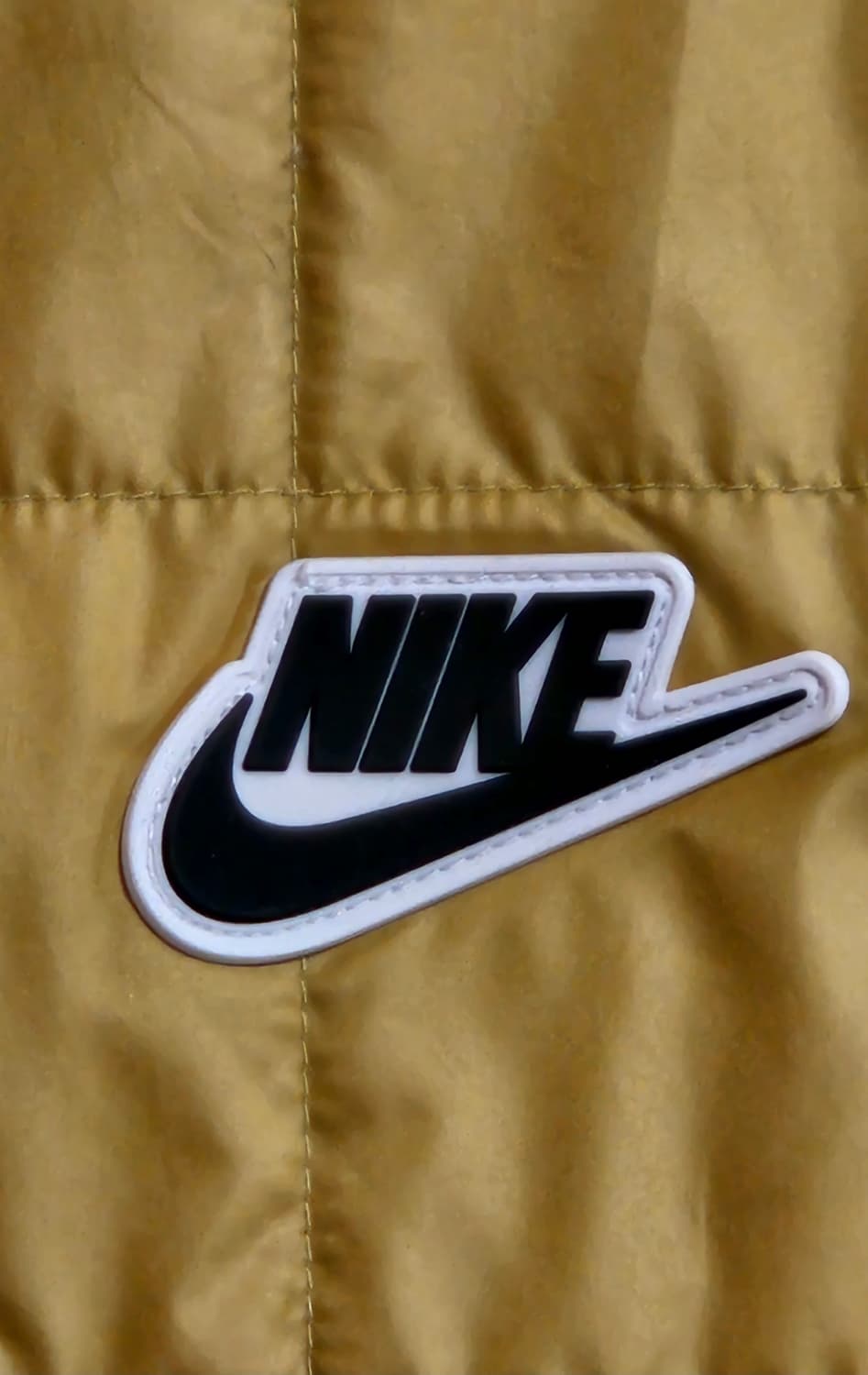 대장급)나이키 퓨추라 패딩 조끼M/ 00s 올드스쿨 (쑥색,골드) 상품이미지5