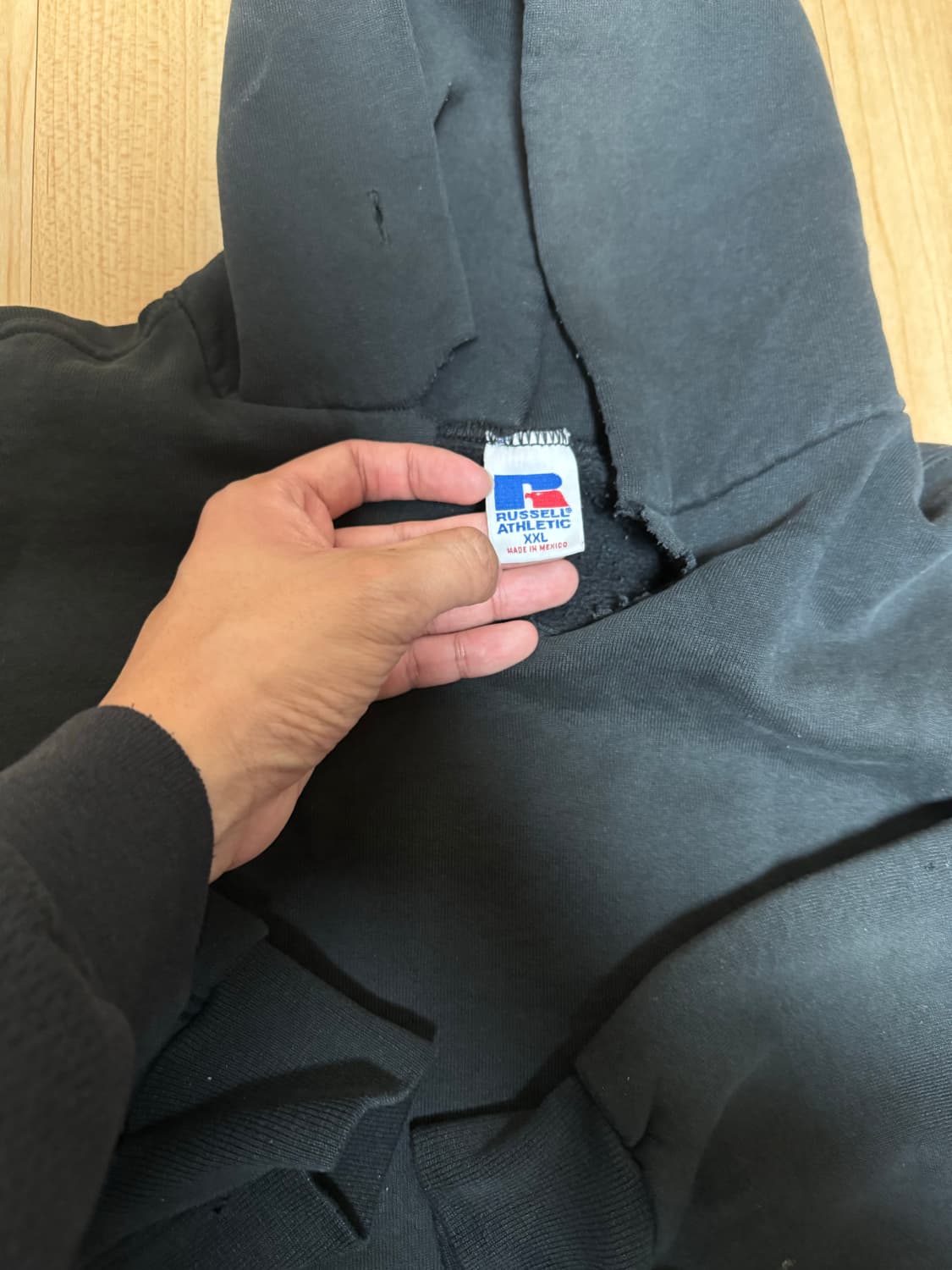 90s 러셀 후드티 상품이미지2