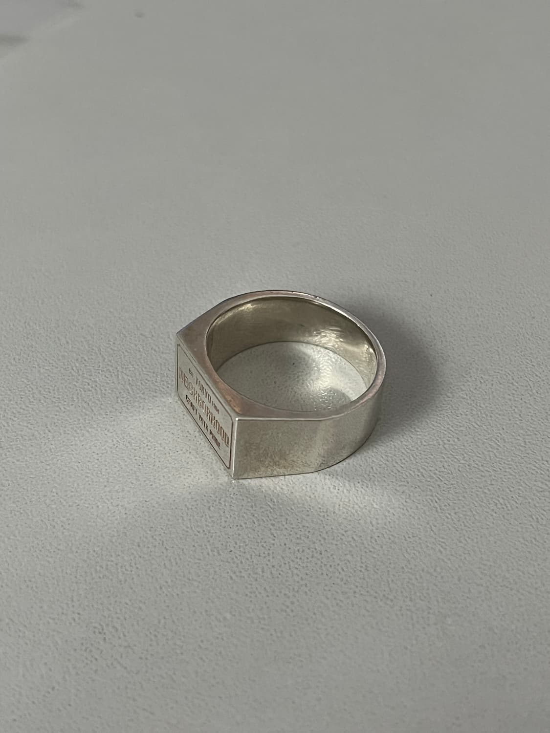 Neighborhood 네이버후드 Signet Silver ring  상품이미지2