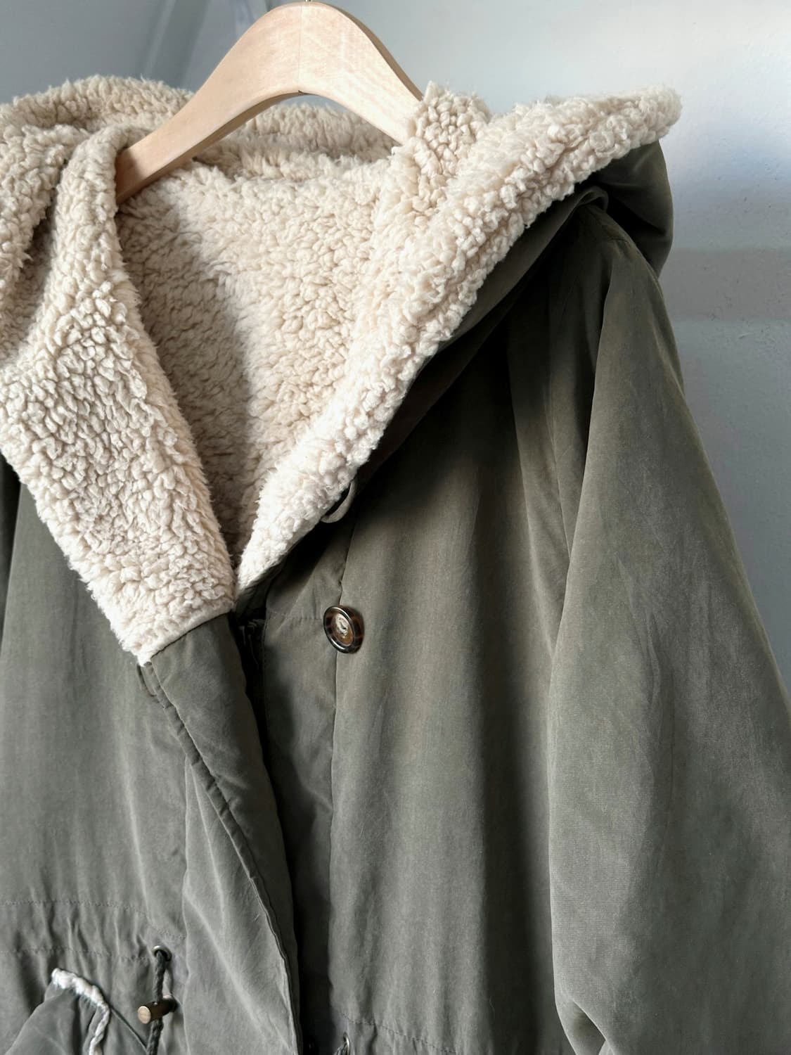 liner fleece mil design hoode coat 상품이미지1