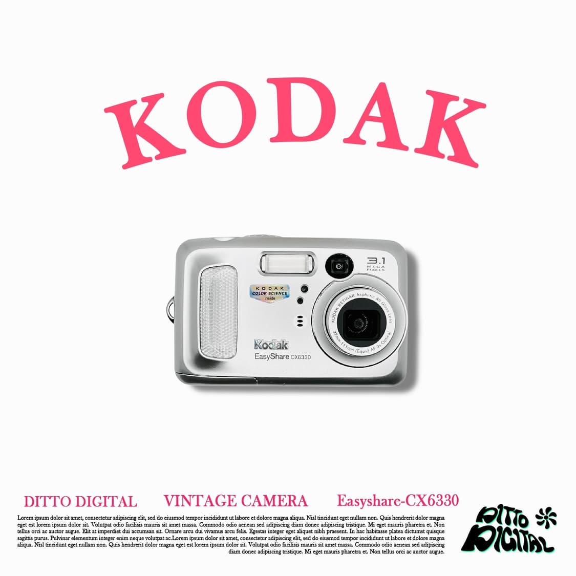 Kodak Easyshare CX-6330 디카 상품이미지1
