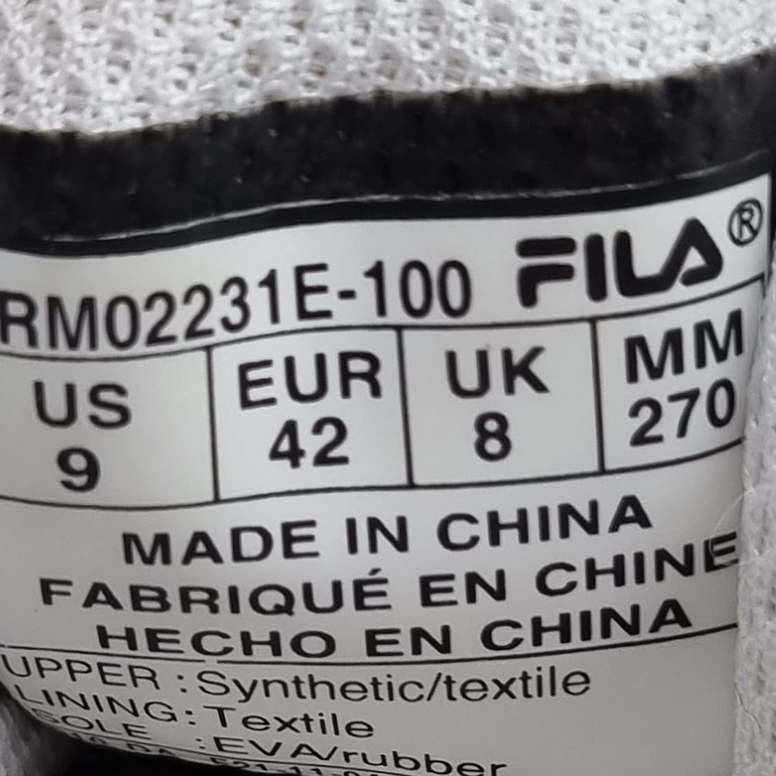 휠라 스플라인 남성운동화270  상품이미지6