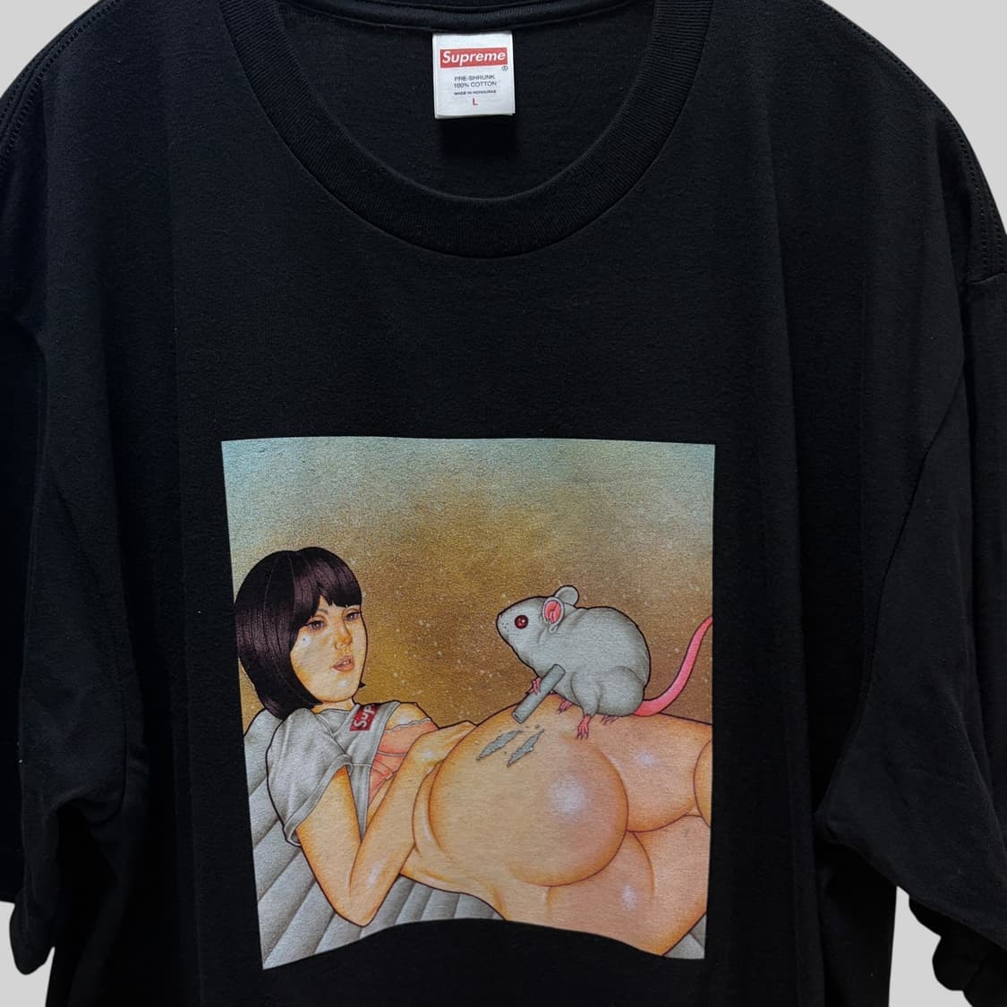 슈프림 마우스 티셔츠 블랙 L 상품이미지2