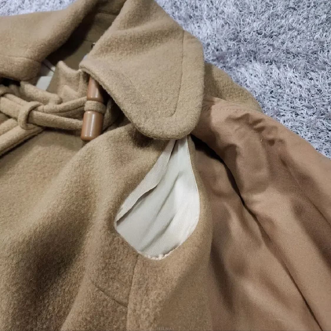 끌로에 망토 자켓 코트 여성55~66 상품이미지6