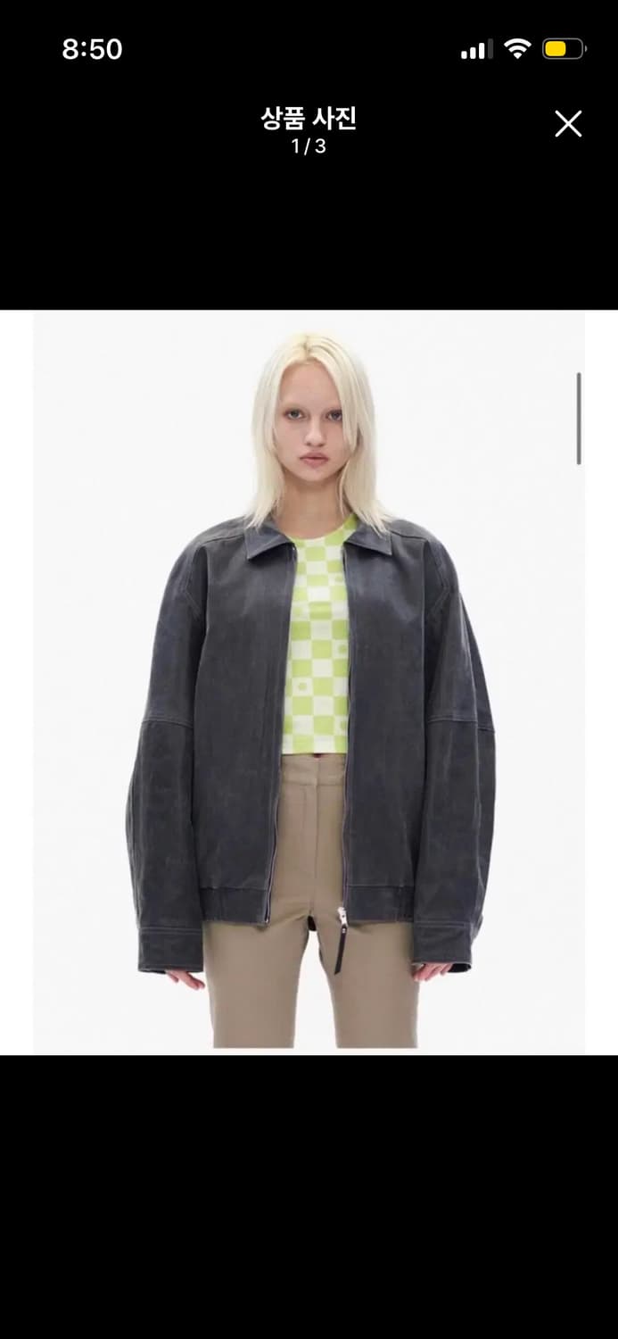 더오픈프로덕트 빈티지 봄버 자켓 상품이미지1