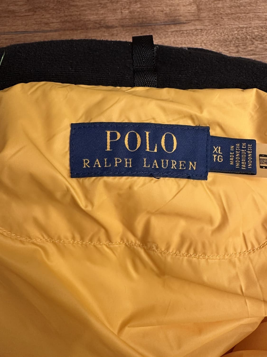 폴로 랄프로렌 빅포니 퍼프 다운 패딩 옐로우 상품이미지4