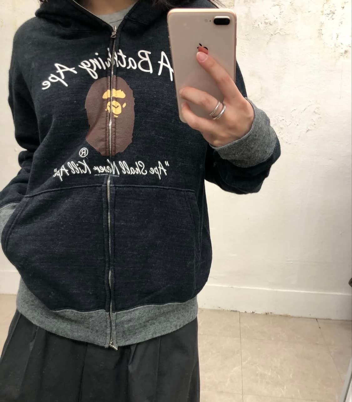 베이프 후드 집업 상품이미지1