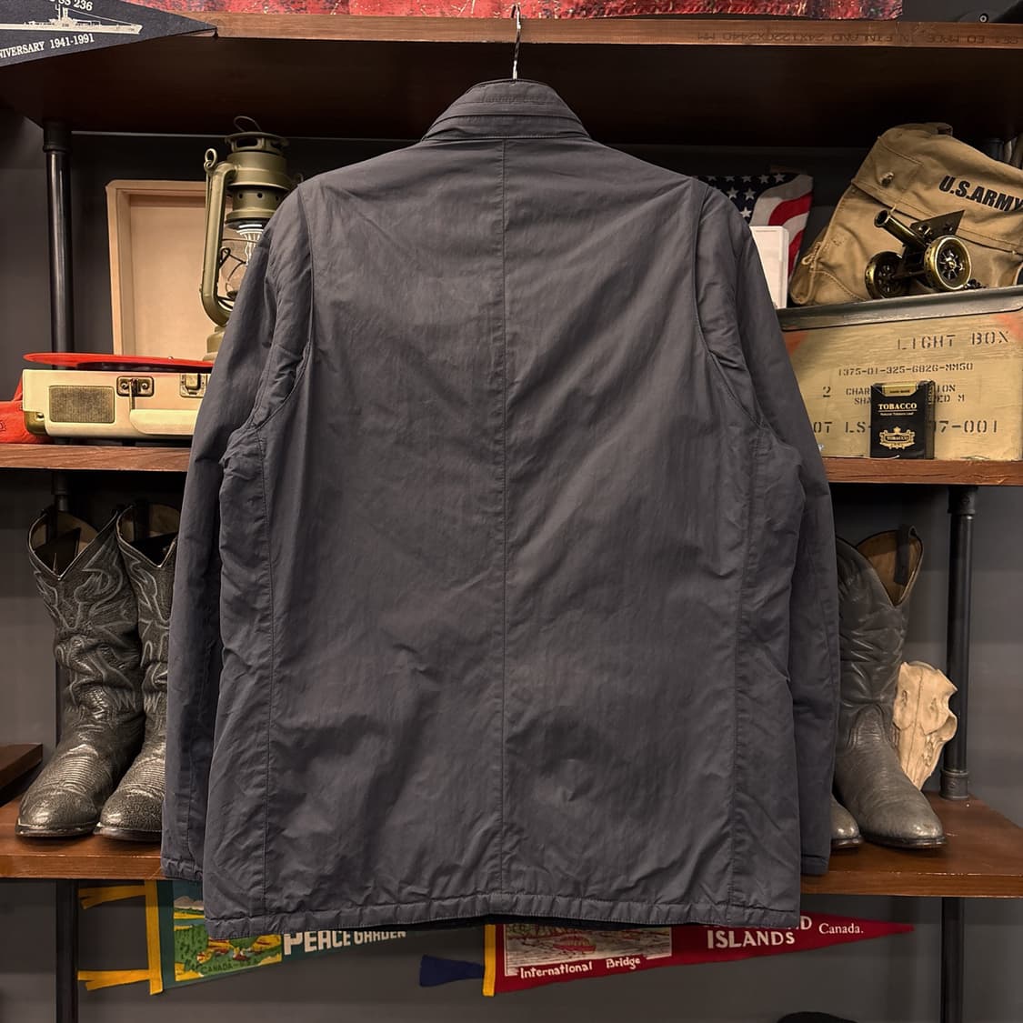 바버 베들리 퀼트 리버시블 그레이트 코트 코튼 필드자켓 N966 상품이미지2