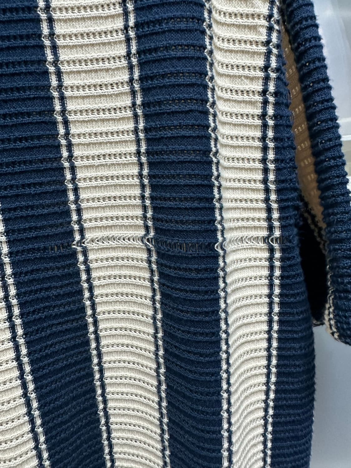 Mc lauren 맥로렌 스트라이프 니트 카라티 상품이미지3