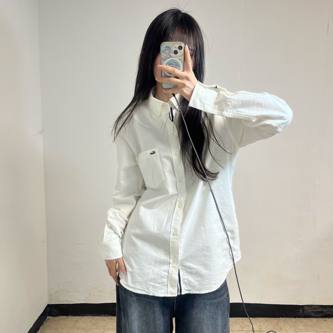 Lacoste White Shirt 상품이미지1