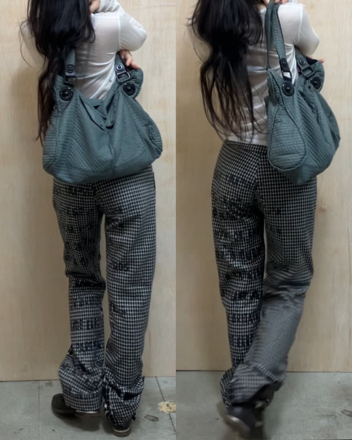 사은품 [직수입] 빈티지 diesel 퀼티드 숄더 백 상품이미지2