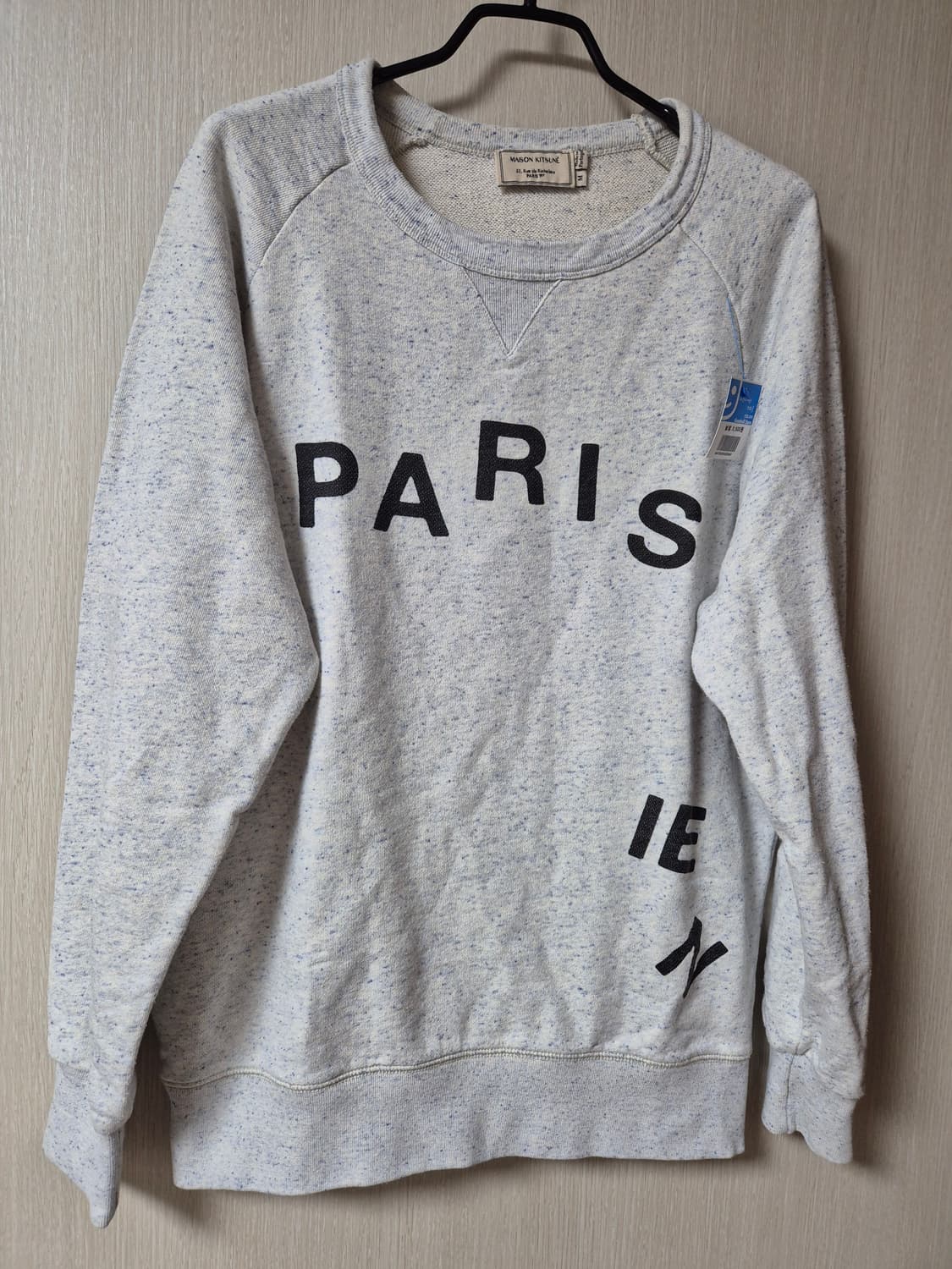 (정품) 메종키츠네  맨투맨 티셔츠 스웻셔츠 M 남성 상품이미지1