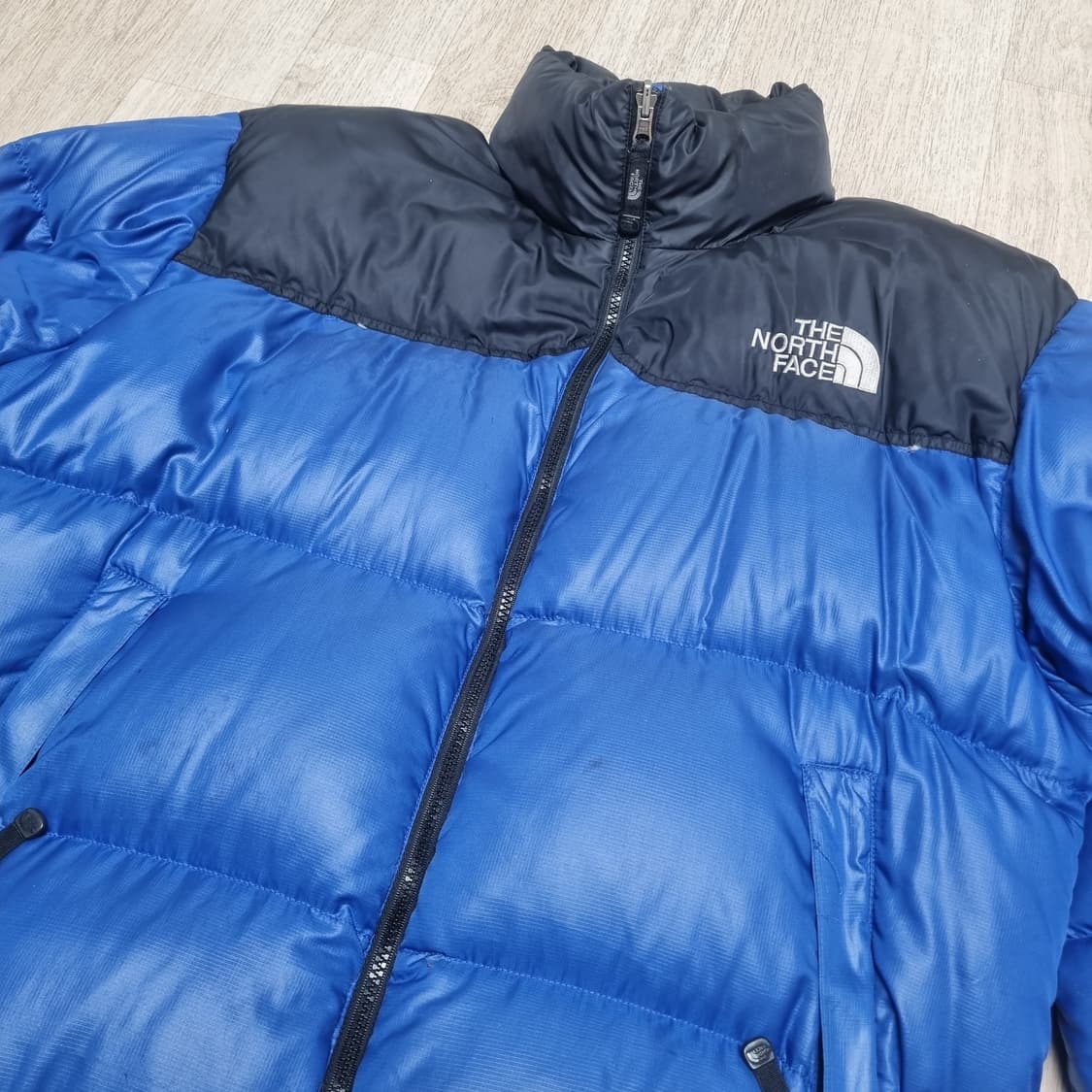 노스페이스 패딩 블루 L 상품이미지3
