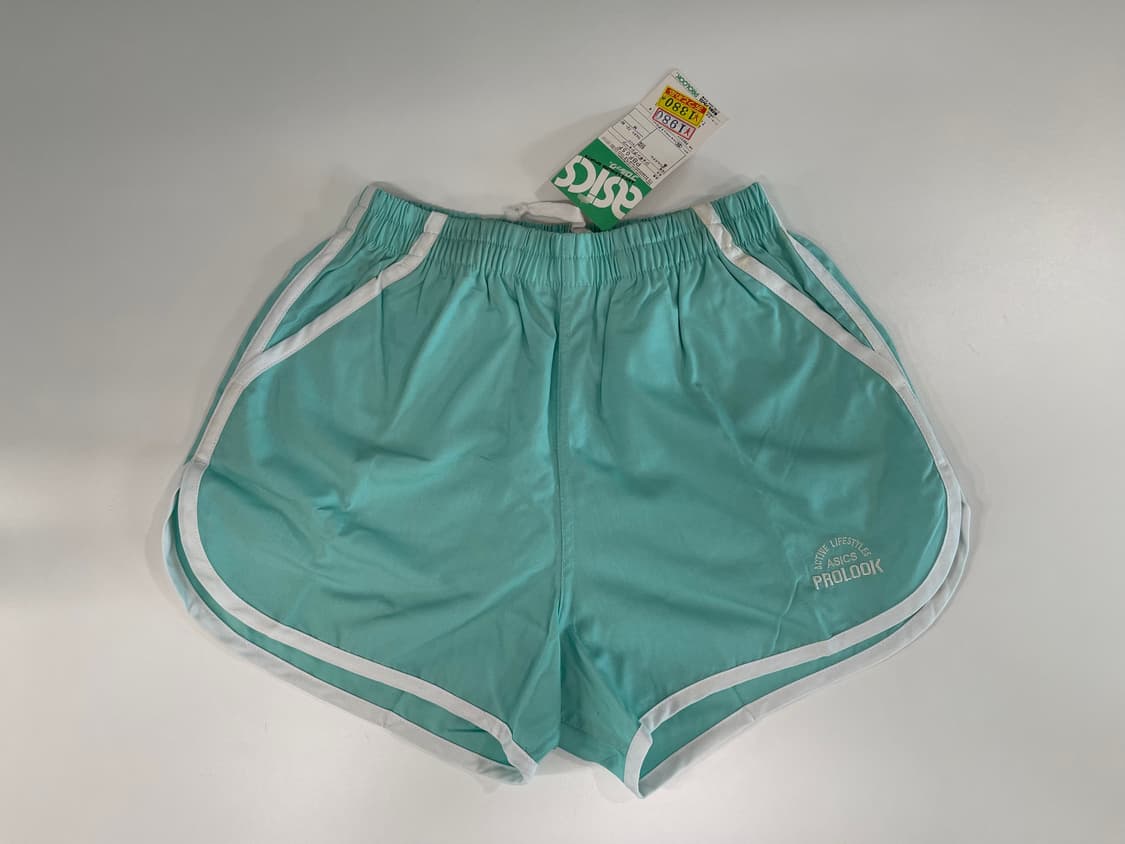 아식스 90s 올드 프로룩 클래식 러닝 숏츠 쇼츠 팬츠 민트 ASICS 상품이미지1